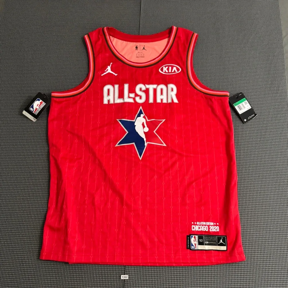 Jordan Joel Embiid 21 2020 NBA All-Star Chicago Red Swingman XL NWT